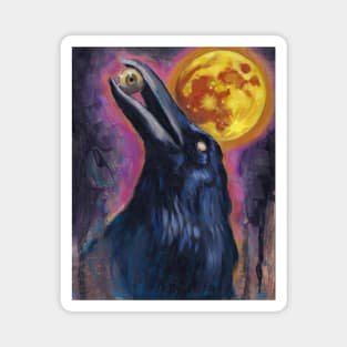 Ansekenamun - Raven Art Magnet