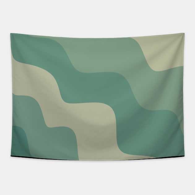 Camo Waves Tapestry by Raquel’s Room