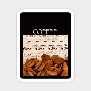 Coffee poster Magnet