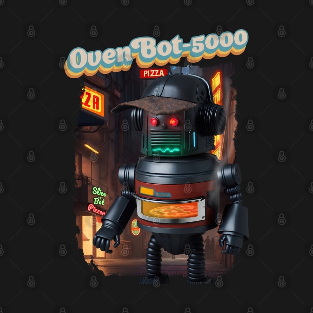 Oven-Bot 5000 by Beyond T-Shirts