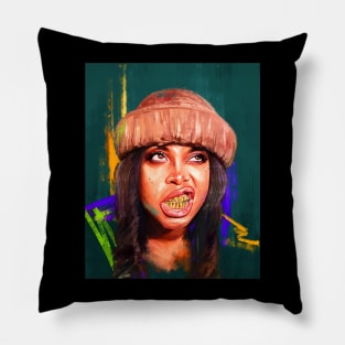 Erykah Badu Godmother of Soul Pillow