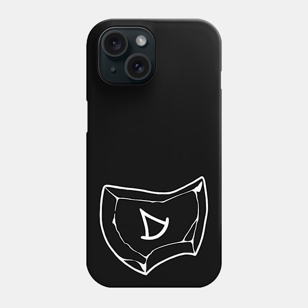 Final Fantasy XIV Summoner Soul Stone Outline Phone Case by HunnyMonsta Prints