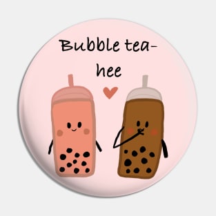 Bubble tea-hee Pin