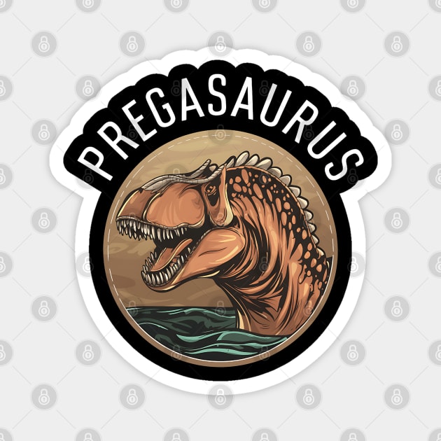 Pregasaurus Magnet by NomiCrafts