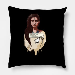 Broken woman Pillow