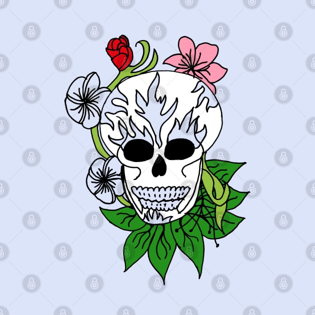 Sugar Skull - Spring by Unravel_Unwind