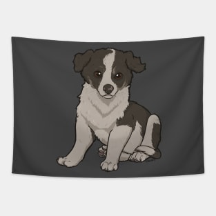 Border Collie Puppy Tapestry
