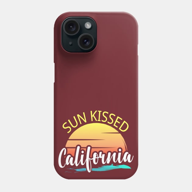 Sun Kissed California Phone Case by SiGo