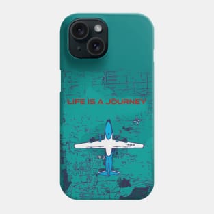 Airplane Life is a Journey Phone Case