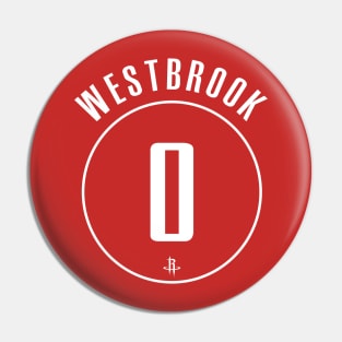 Russell Westbrook Name and Number Pin