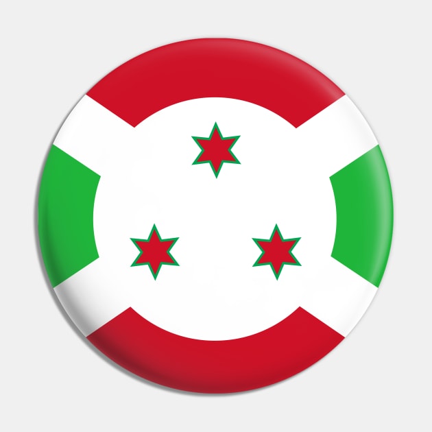 Burundi Pin by Wickedcartoons