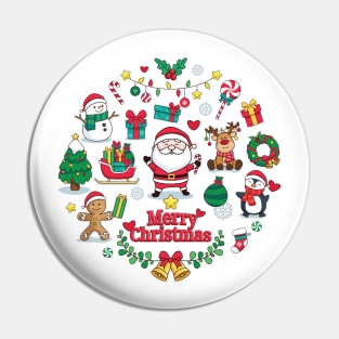 Christmas World, Marketplace  T-shirt, Accessories, Home and Decoration Pin