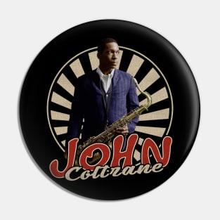 Vintage Circle John Coltrane Pin