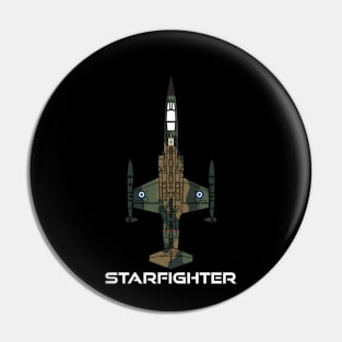 F-104 Starfighter (Greece) Pin