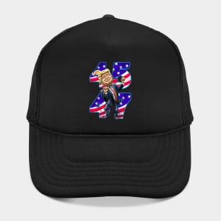 Trump Dancing 45 47 Hat