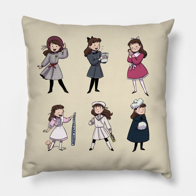 Samantha Parkington - American Girl Pillow by LaurenS