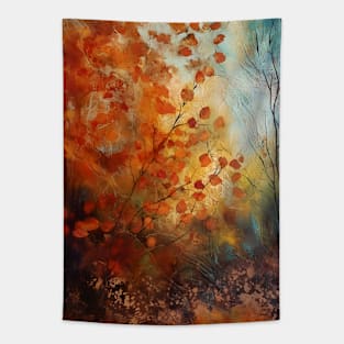 Rusty textured countryside autumn3 Tapestry