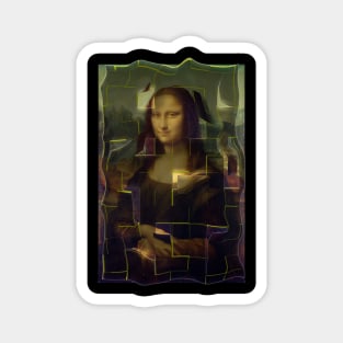 Mona Lisa Design Magnet