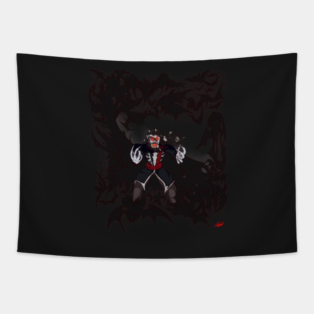 Vlad Dracula Tepes Tapestry by KloudKat