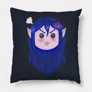 Angry Onyx Pillow