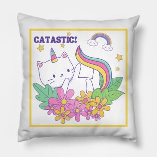 CATASTIC! Cute Unicorn Kitten Pillow