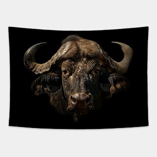 Buffalo in Folklore Tapestry