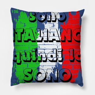 T-shirt ITALIA SONO ITALIANO Pillow