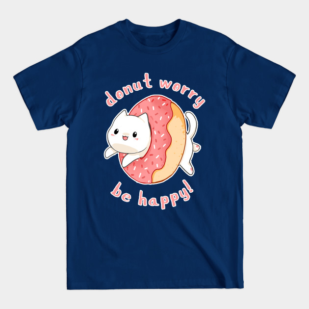 Disover Donut worry cat - Donut - T-Shirt