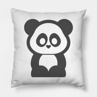 Panda Bear Icon Pillow