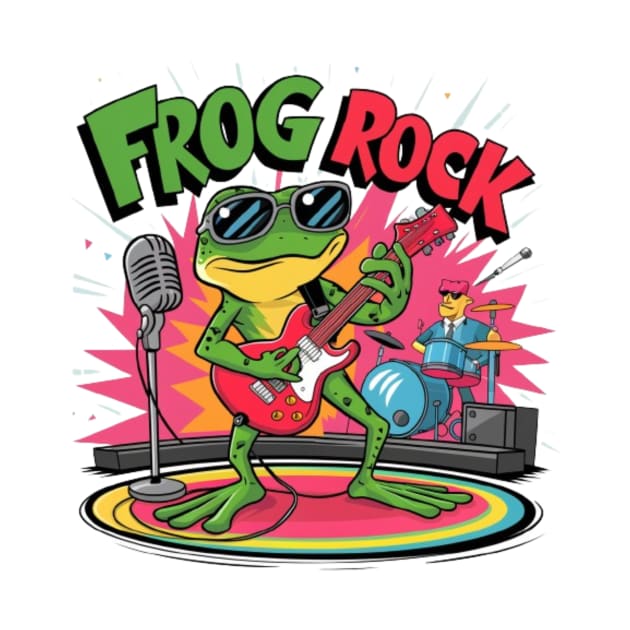 Frog rock by Greeny Hut