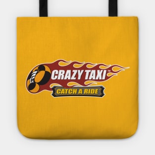 Crazy Taxi Catch a Ride Logo Tote