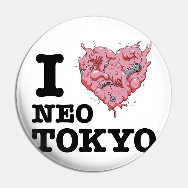 I Tetsuo Neo Tokyo Pin by Pufahl