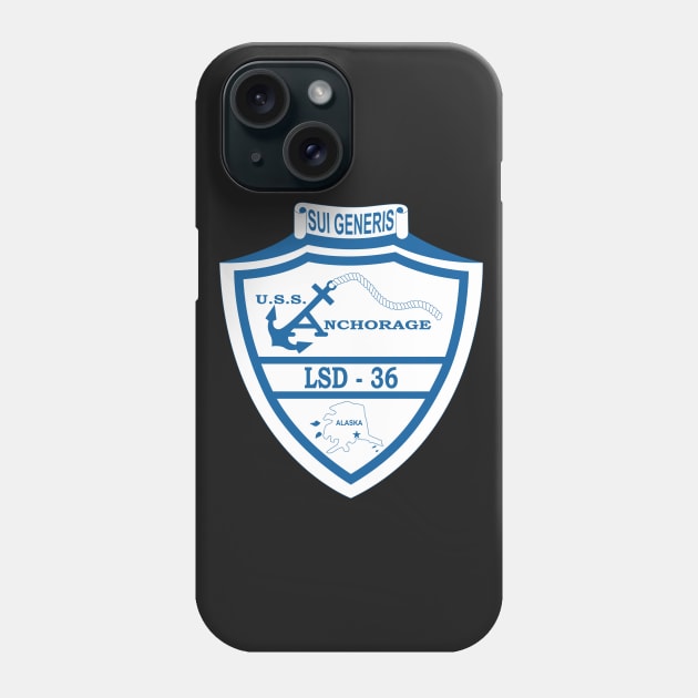 USS - Anchorage (LSD-36) Phone Case by twix123844