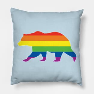 Pride Animals- Gay Bear Pillow