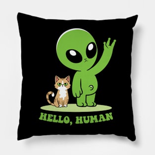 Alien & Cat Hallo, Human Pillow