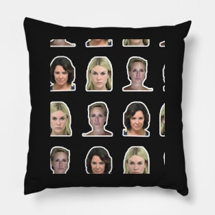 The Crooked Housewives of New York City Pillow