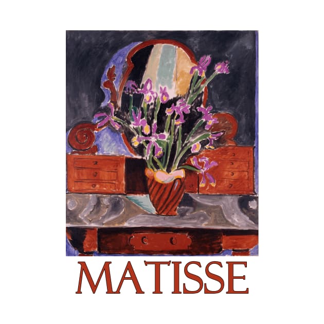 Vase of Irises by Henri Matisse by Naves