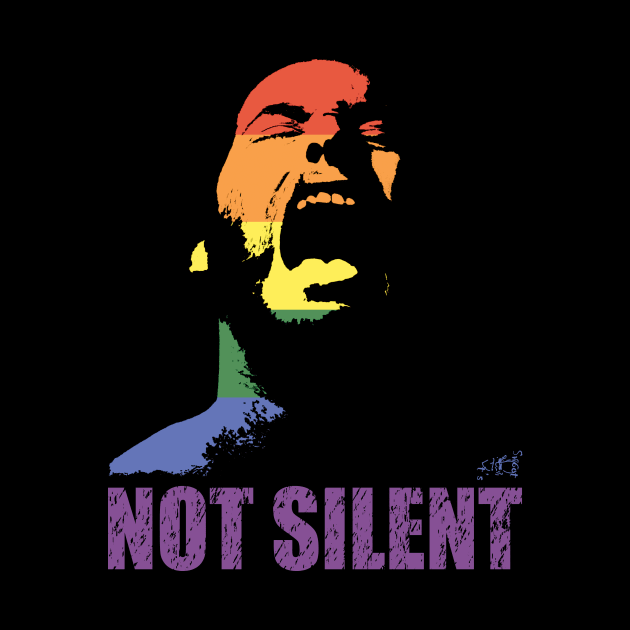 NOT SILENT – PRIDE IN SOLIDARITY by Swoot by EdantzDesign