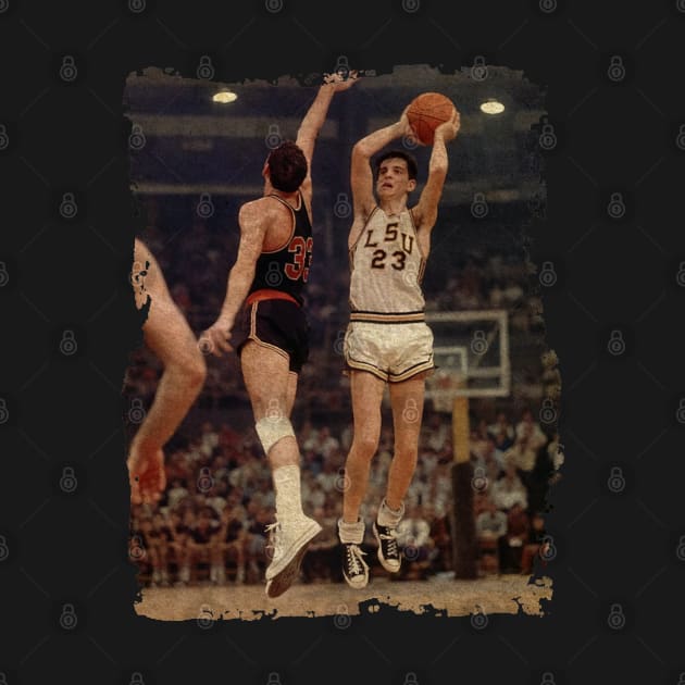 Pete Maravich - Over by Omeshshopart