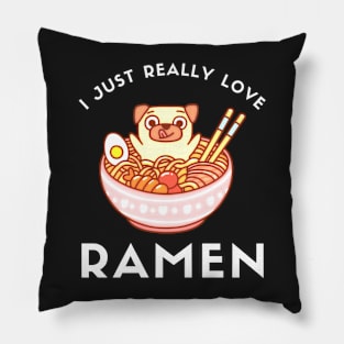 Kawaii Cute Anime Shiba Inu Dog Otaku Japanese Ramen Noodles Pillow