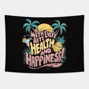 Fruit: With every bite, health and happiness! Tapestry