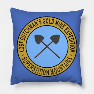 Lost Dutchman's Gold Mine Expedition Pillow