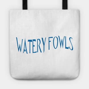 WATERY FOWLS Tote