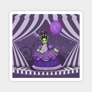 Countess and purple balloon Magnet