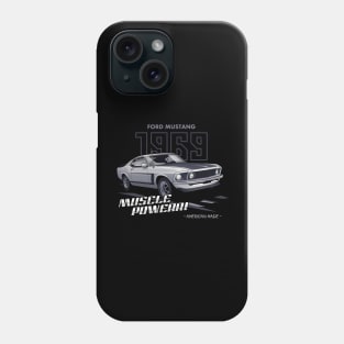 Ford Mustang 1969 "Muscle Power" Phone Case