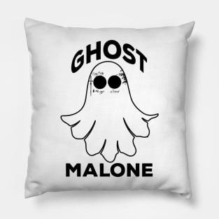 Funny Ghost Malone Cool Halloween Pillow