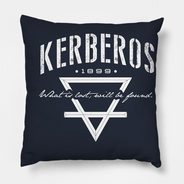 Kerberos Pillow by MindsparkCreative