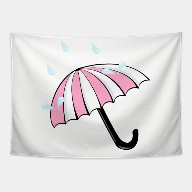 Under My Umbrella Tapestry by traditionation