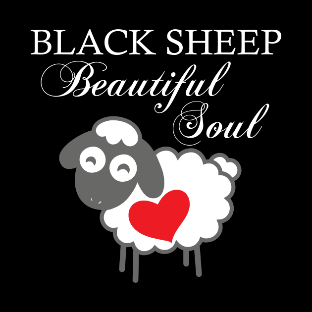 Black Sheep Beautiful Soul by clothed_in_kindness