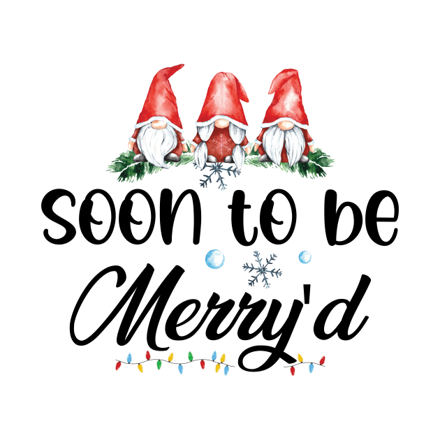 Funny Gnomes Soon to be Merry'd by printalpha-art